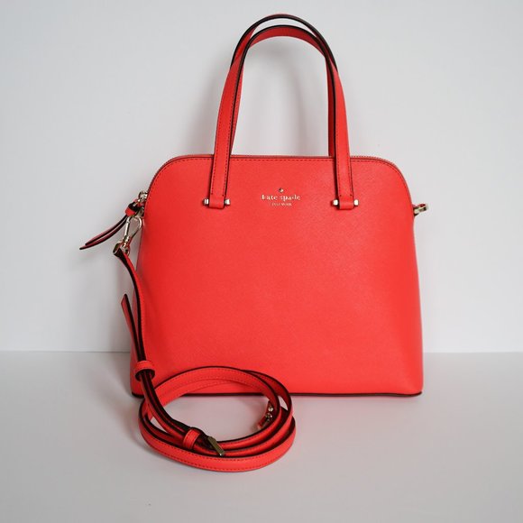 Kate Spade Maise M Satchel Leather Bag Spot Light - Picture 13 of 13